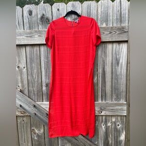 Vince Camuto Vibrant Red Tunic /coverup